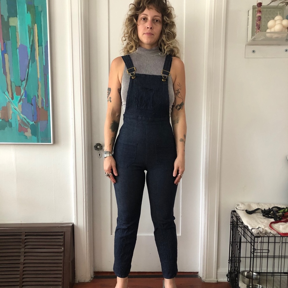 First generation Lykke Wullf  cropped overalls